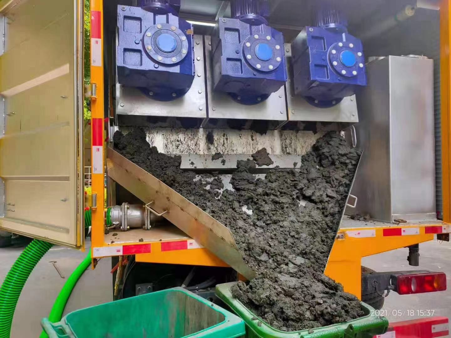 保定化粪池清掏城市维护站-泥浆净化干湿分离处理